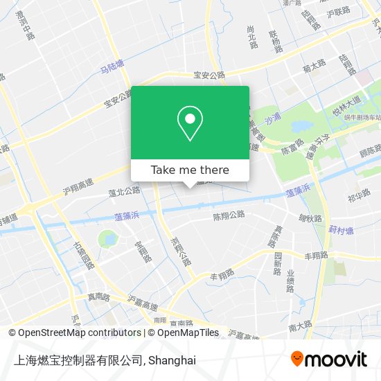 上海燃宝控制器有限公司 map