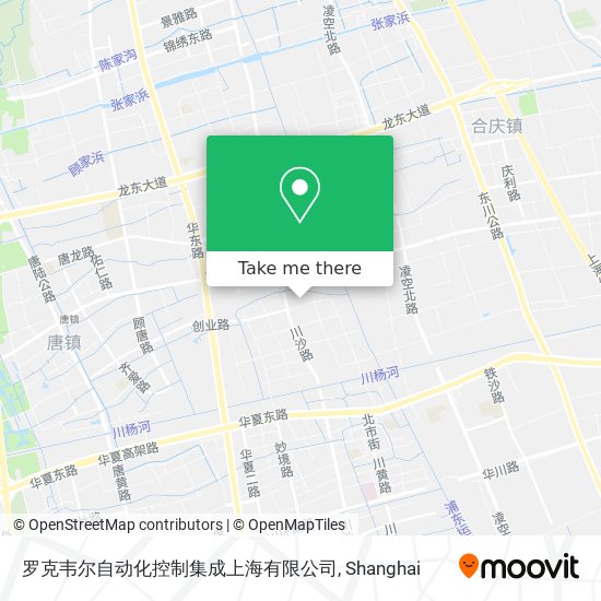 罗克韦尔自动化控制集成上海有限公司 map