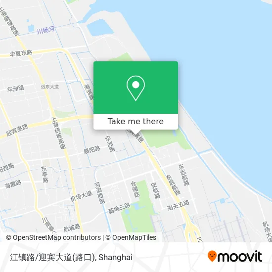 江镇路/迎宾大道(路口) map