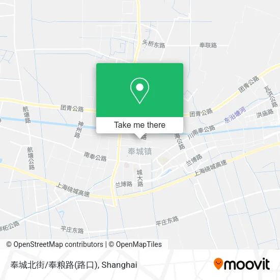 奉城北街/奉粮路(路口) map