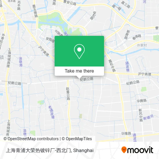 上海青浦大荣热镀锌厂-西北门 map