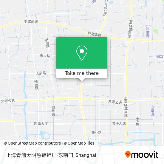 上海青浦天明热镀锌厂-东南门 map