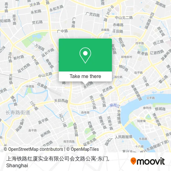 上海铁路红厦实业有限公司会文路公寓-东门 map