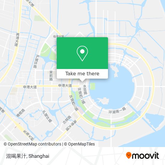 混喝果汁 map