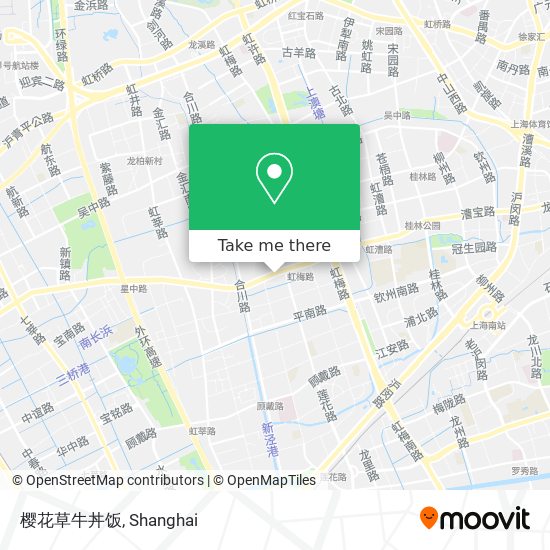 樱花草牛丼饭 map