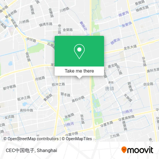 CEC中国电子 map