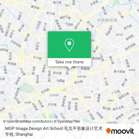 MGP Image Design Art School 毛戈平形象设计艺术学校 map
