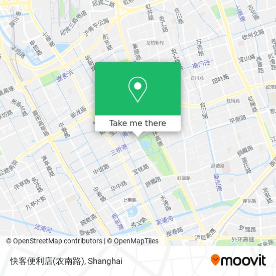 快客便利店(农南路) map