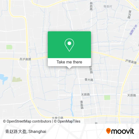 青赵路大盈 map