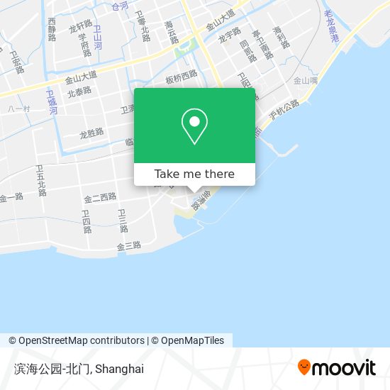 滨海公园-北门 map