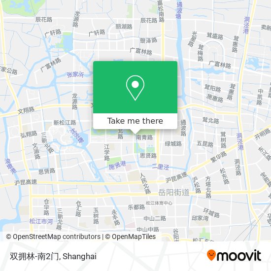 双拥林-南2门 map
