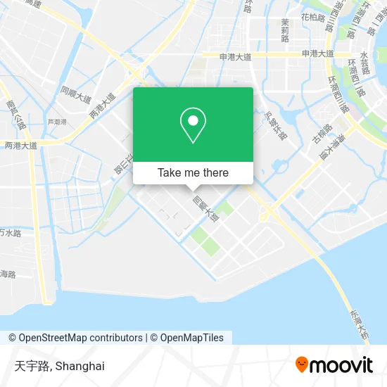 天宇路 map