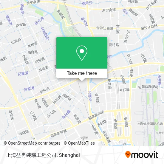 上海益冉装璜工程公司 map