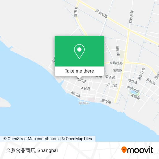 金燕食品商店 map