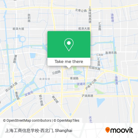 上海工商信息学校-西北门 map
