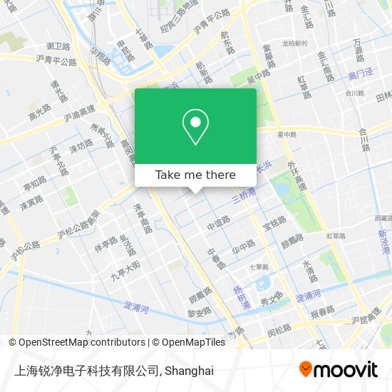 上海锐净电子科技有限公司 map