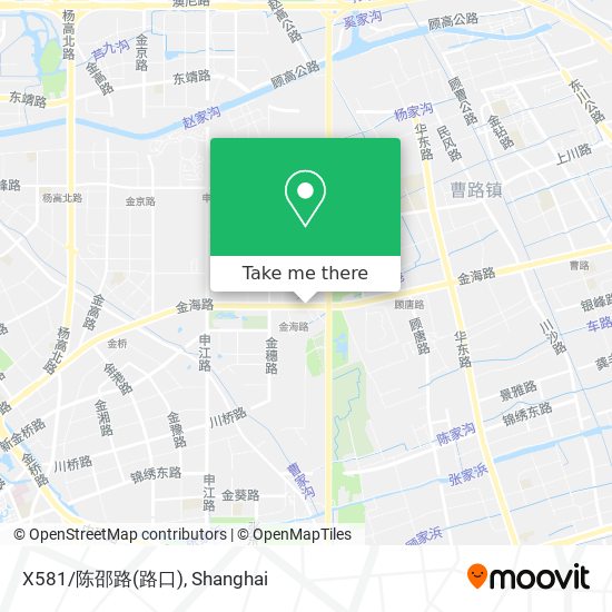 X581/陈邵路(路口) map