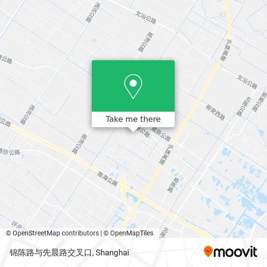 锦陈路与先晨路交叉口 map