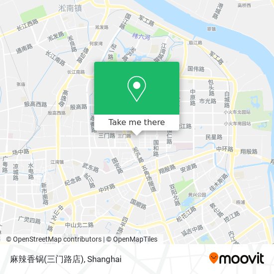 麻辣香锅(三门路店) map