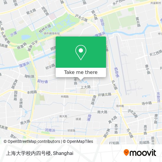 上海大学校内四号楼 map