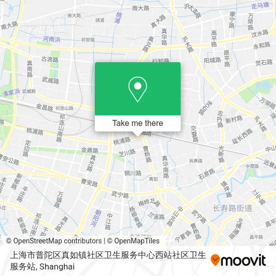 上海市普陀区真如镇社区卫生服务中心西站社区卫生服务站 map