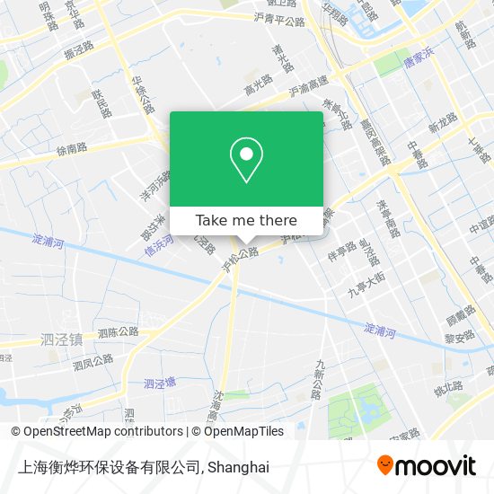 上海衡烨环保设备有限公司 map