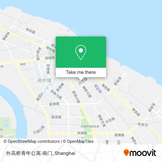 外高桥青年公寓-南门 map
