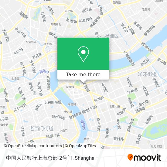 中国人民银行上海总部-2号门 map