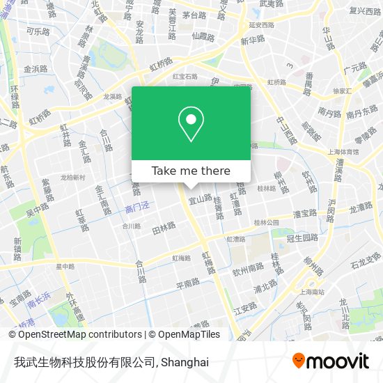我武生物科技股份有限公司 map