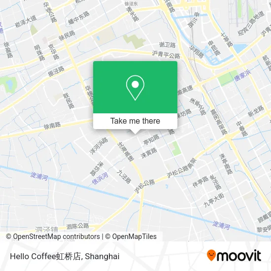 Hello Coffee虹桥店 map
