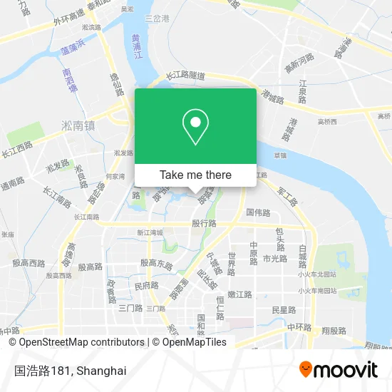 国浩路181 map