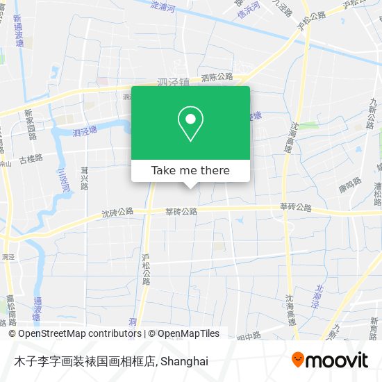 木子李字画装裱国画相框店 map