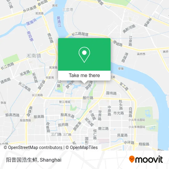 阳普国浩生鲜 map