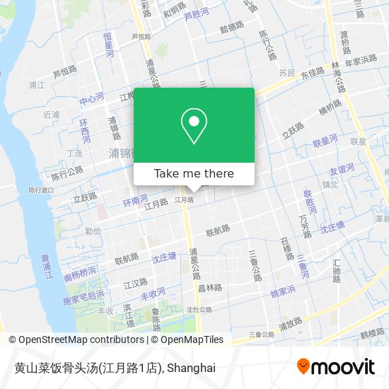 黄山菜饭骨头汤(江月路1店) map