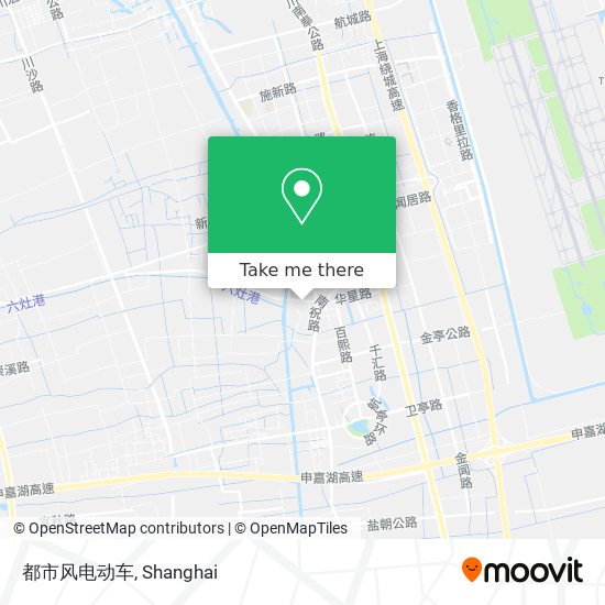 都市风电动车 map