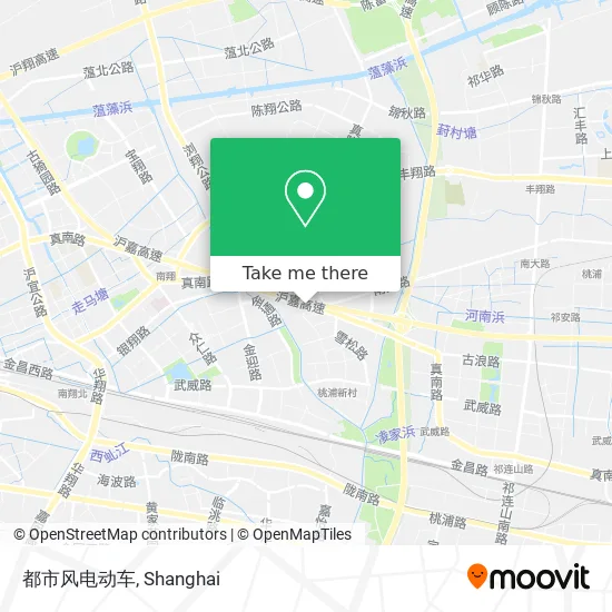 都市风电动车 map