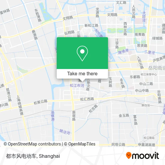 都市风电动车 map