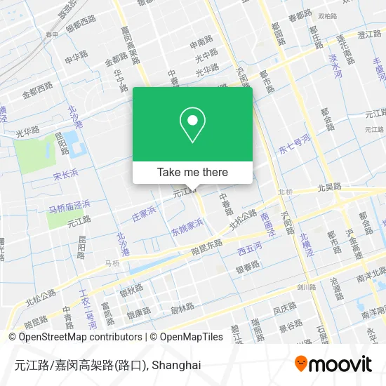 元江路/嘉闵高架路(路口) map