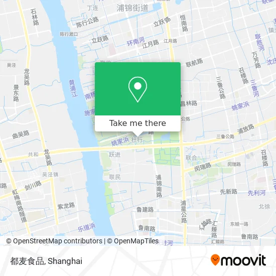 都麦食品 map
