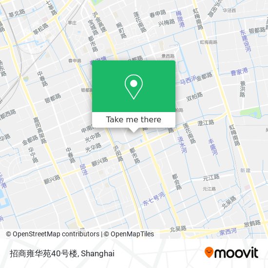 招商雍华苑40号楼 map