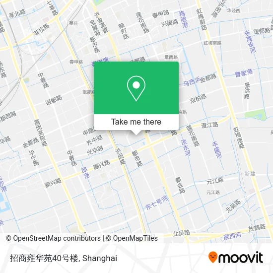 招商雍华苑40号楼 map