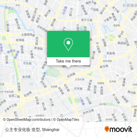 公主专业化妆·造型 map