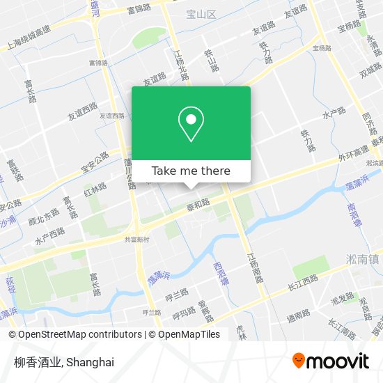 柳香酒业 map