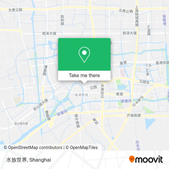 水族世界 map