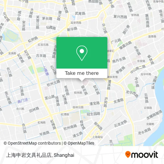 上海申岩文具礼品店 map