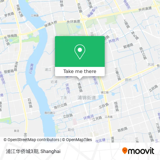 浦江华侨城3期 map