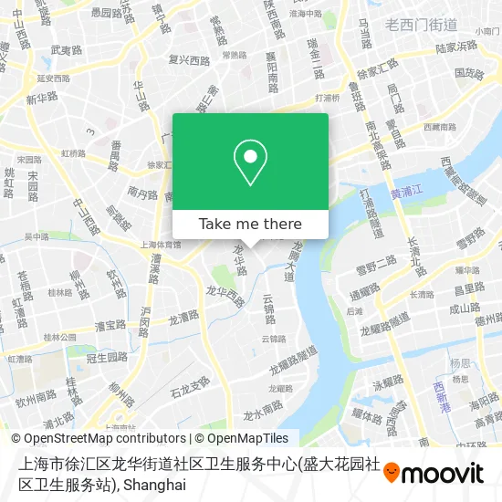 上海市徐汇区龙华街道社区卫生服务中心(盛大花园社区卫生服务站) map