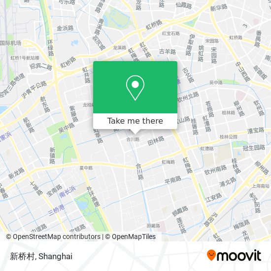新桥村 map