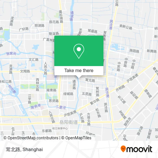 茸北路 map