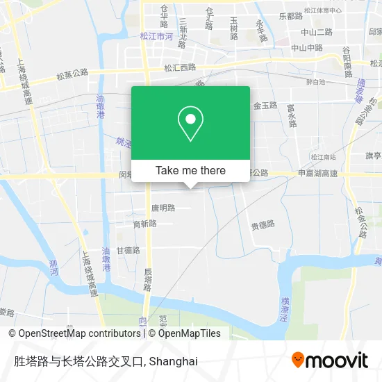 胜塔路与长塔公路交叉口 map